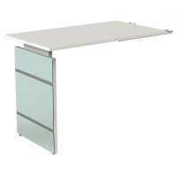 kerkmann Wangen-Schreibtisch LUGANO, (B)1.800 mm, graphit