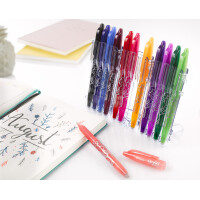PILOT Tintenroller FRIXION BALL 07 Set2Go, 4er Etui