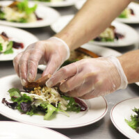 HYGOSTAR Vinyl-Handschuh "IDEAL", S,...