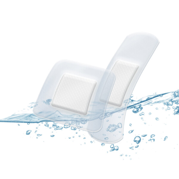 Lifemed Pflaster-Strips "Aqua", transparent, 20er