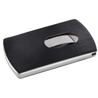 sigel Visitenkarten-Etui "Snap", Lederoptik,...