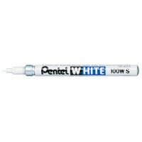 Pentel Weißer Permanent-Marker X100W, Rundspitze - 3,0 mm