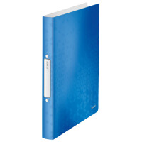 LEITZ Ringbuch WOW, DIN A4, PP, pink, 2 Ringe