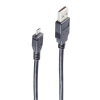shiverpeaks BASIC-S USB 2.0 Micro Kabel, USB-A - Micro USB-B