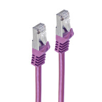 shiverpeaks Patchkabel Kat. 6A, U UTP, 1,00 m, schwarz