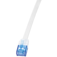 LogiLink U UTP Flach-Patchkabel, Kat. 5e, 5,0 m, schwarz