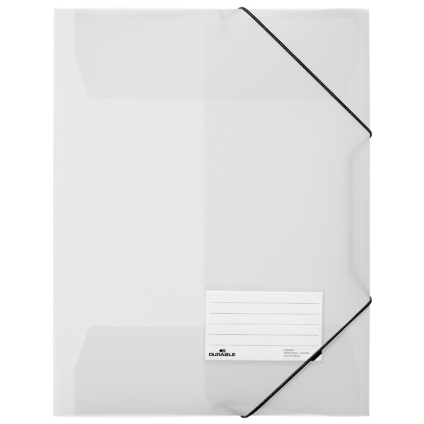 DURABLE Eckspannermappe, DIN A4, PP, rot