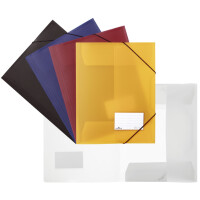 DURABLE Eckspannermappe, DIN A4, PP, rot