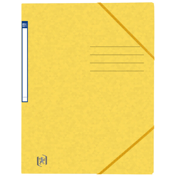 Oxford Eckspannermappe Top File+, DIN A4, gelb