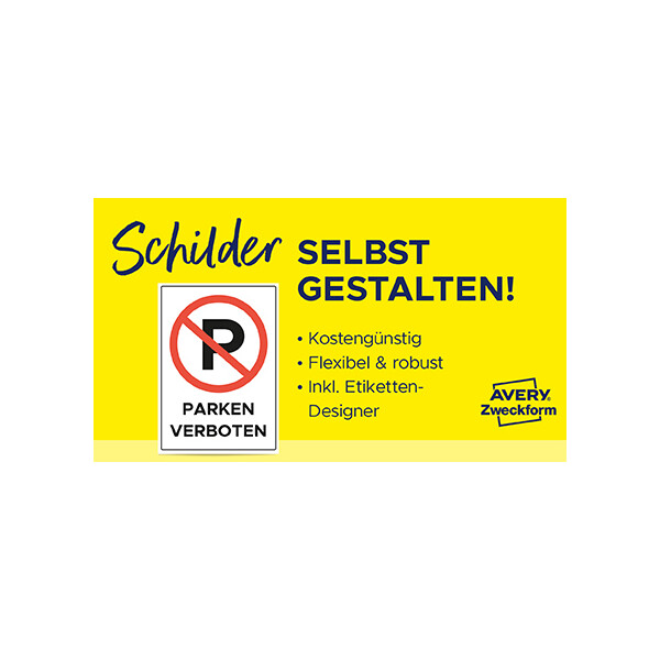 AVERY Zweckform wetterfeste Etiketten, 210 x 297 mm