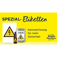 AVERY Zweckform wetterfeste Etiketten, 210 x 297 mm