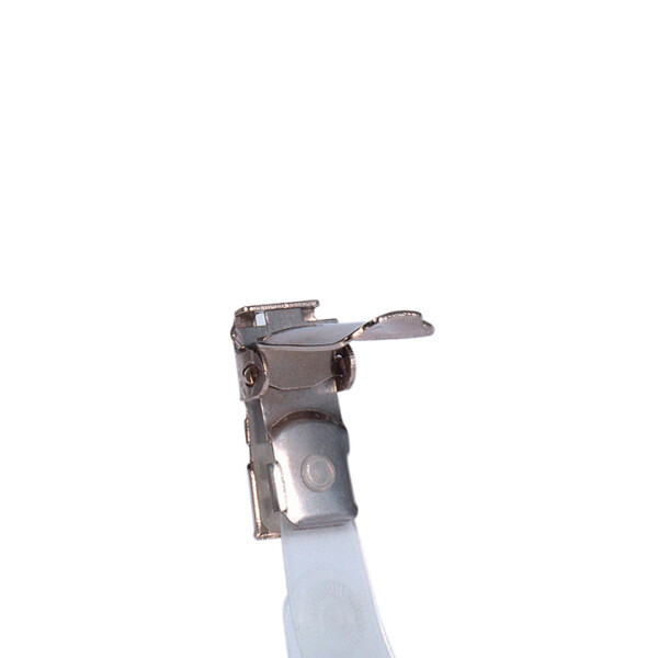 DURABLE Namensschild, oben offen, mit Clip, Rücken: blau