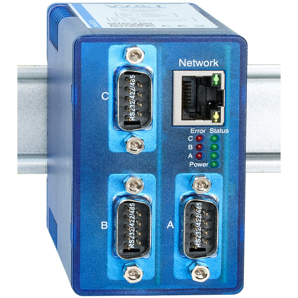 W&T Com-Server Highspeed Isolated, 3 serielle Ports