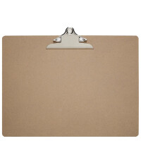 MAUL Klemmbrett MAULclassic, Hartfaser-Holz, A3 quer