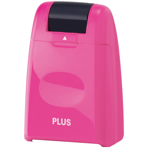 PLUS JAPAN Datenschutz-Rollstempel Standard, weiß