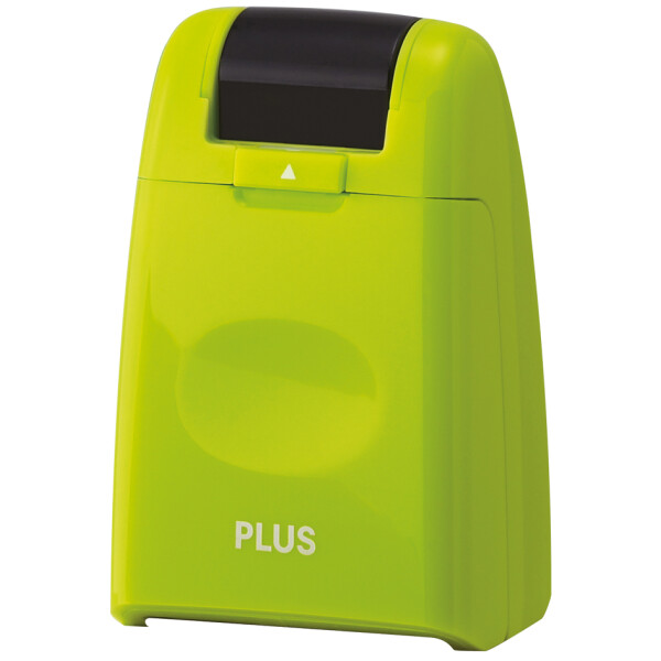 PLUS JAPAN Datenschutz-Rollstempel Standard, weiß