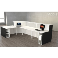 kerkmann Große L-Theke BARI mit Beratungsplatz,...