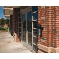 Rubbermaid Wandascher Infinity, rund, silber schwarz