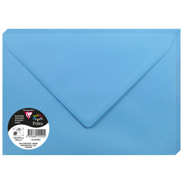 Pollen by Clairefontaine Briefumschlag C5, perlmutt-