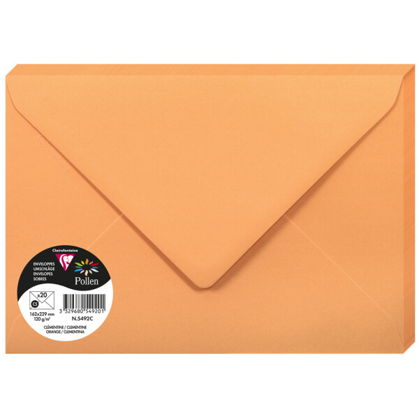 Pollen by Clairefontaine Briefumschlag C5, perlmutt-