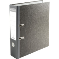 EXACOMPTA Ordner Wolkenmarmor, A4, 70 mm, grau