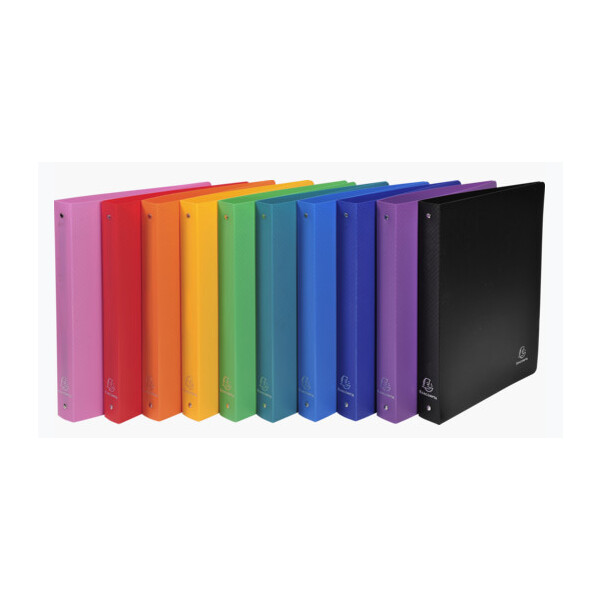 EXACOMPTA Ringbuch, 4 Ring-Mechanik, DIN A4, blau