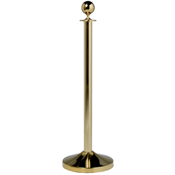 Securit Absperrsystem CLASSIC - Pfosten und Fuß, gold