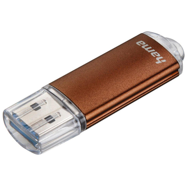 hama USB 3.0 Speicherstick "Laeta", 16 GB, braun
