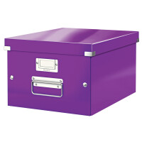 LEITZ Ablagebox Click & Store WOW, DIN A4, pink