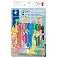 STAEDTLER Wachs-Twister Noris, 12er Weichplastiketui