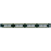 DIGITUS 19" Patch Panel Kat.5e, Klasse D, 16 x RJ45, 1 HE