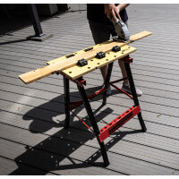 BRÜDER MANNESMANN Werkbank, klappbar, (H)790 mm