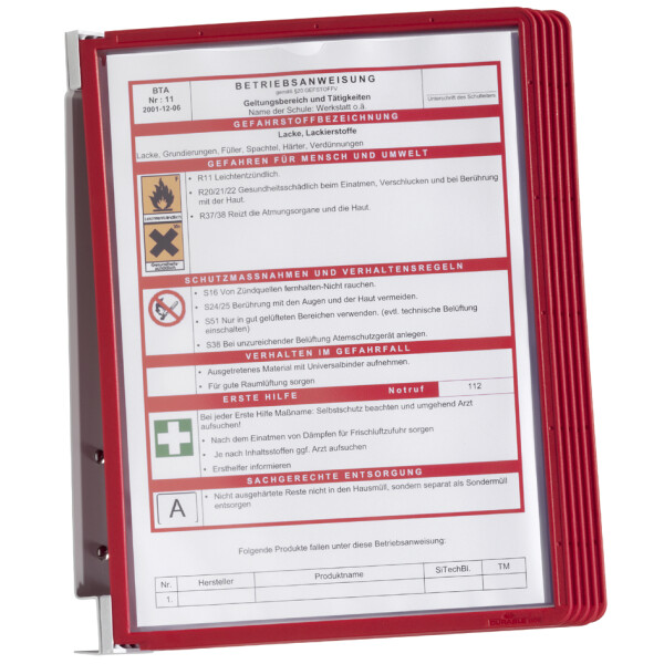 DURABLE Display-System VARIO wall 5, Komplett-Set