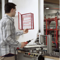 DURABLE Display-System VARIO wall 5, Komplett-Set