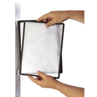 DURABLE Sichttafelsystem VARIO MAGNET WALL 5, Set, orange