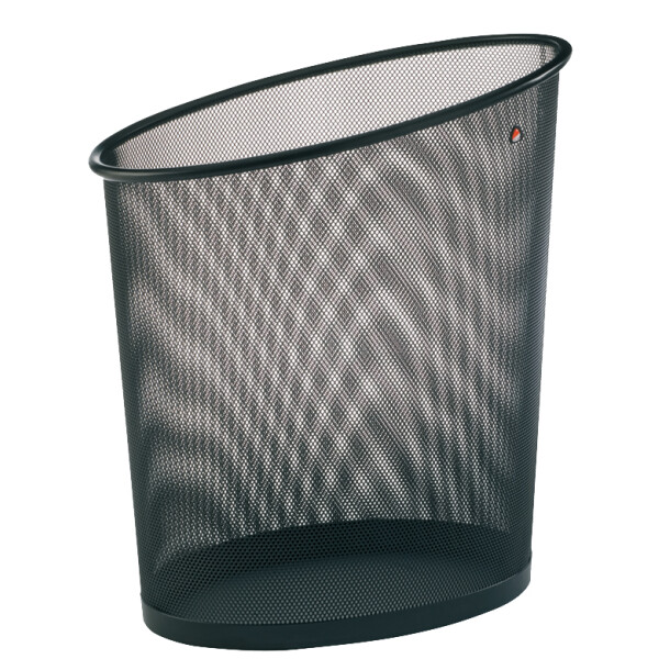 ALBA Papierkorb "MESHCORB", aus Drahtmetall, 18 L, schwarz
