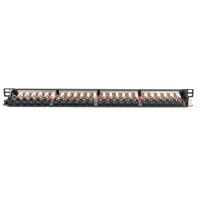 DIGITUS 19" Patch Panel Kat.6, Klasse EA, 24 Port, grau