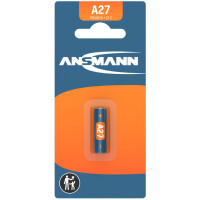 ANSMANN Alkaline Batterie A27, 12 Volt, 1er Blister
