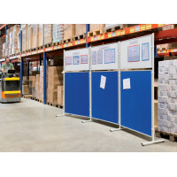 FRANKEN Textiltafel für Stellwandsystem ECO, 1.200 x...