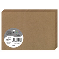 Pollen by Clairefontaine Doppelkarte 160 mm, Kraft braun