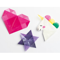 folia Transparentpapier-Faltblätter, 150 x 150 mm