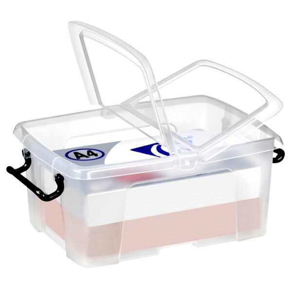 CEP Aufbewahrungsbox strata, 50 Liter, transparent