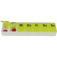 FIRST AID ONLY 7-Tage-Tablettenbox, Kunststoff,...