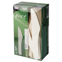 PAPSTAR Papier-Messer "pure", Länge: 158...
