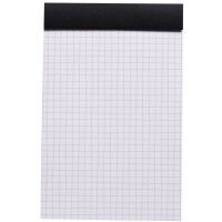 RHODIA Notizblock No. 14, 110 x 170 mm, kariert, schwarz