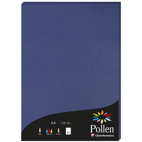 Pollen by Clairefontaine Papier DIN A4, schwarz