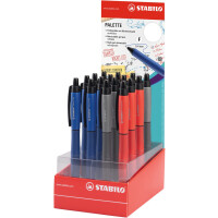 STABILO Tintenroller Palette, 16er Thekendisplay