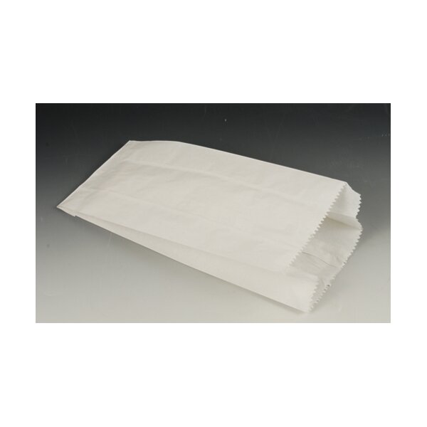 PAPSTAR Seitenfaltenbeutel, 150 x 70 x 420 mm, wei&szlig;
