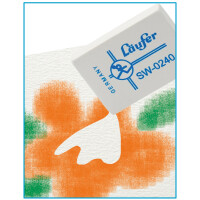 Läufer Naturkautschuk-Radierer SW240, weich