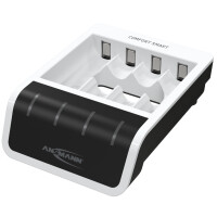 ANSMANN Schnell-Ladegerät Comfort Smart inkl. 4 Akkus